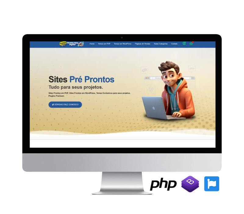 Loja para vendas de produtos digitais